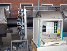 УД-8К v.2 8-канальная система ультразвукового контроля толщины стенки полиэтиленовой трубы в процессе производства